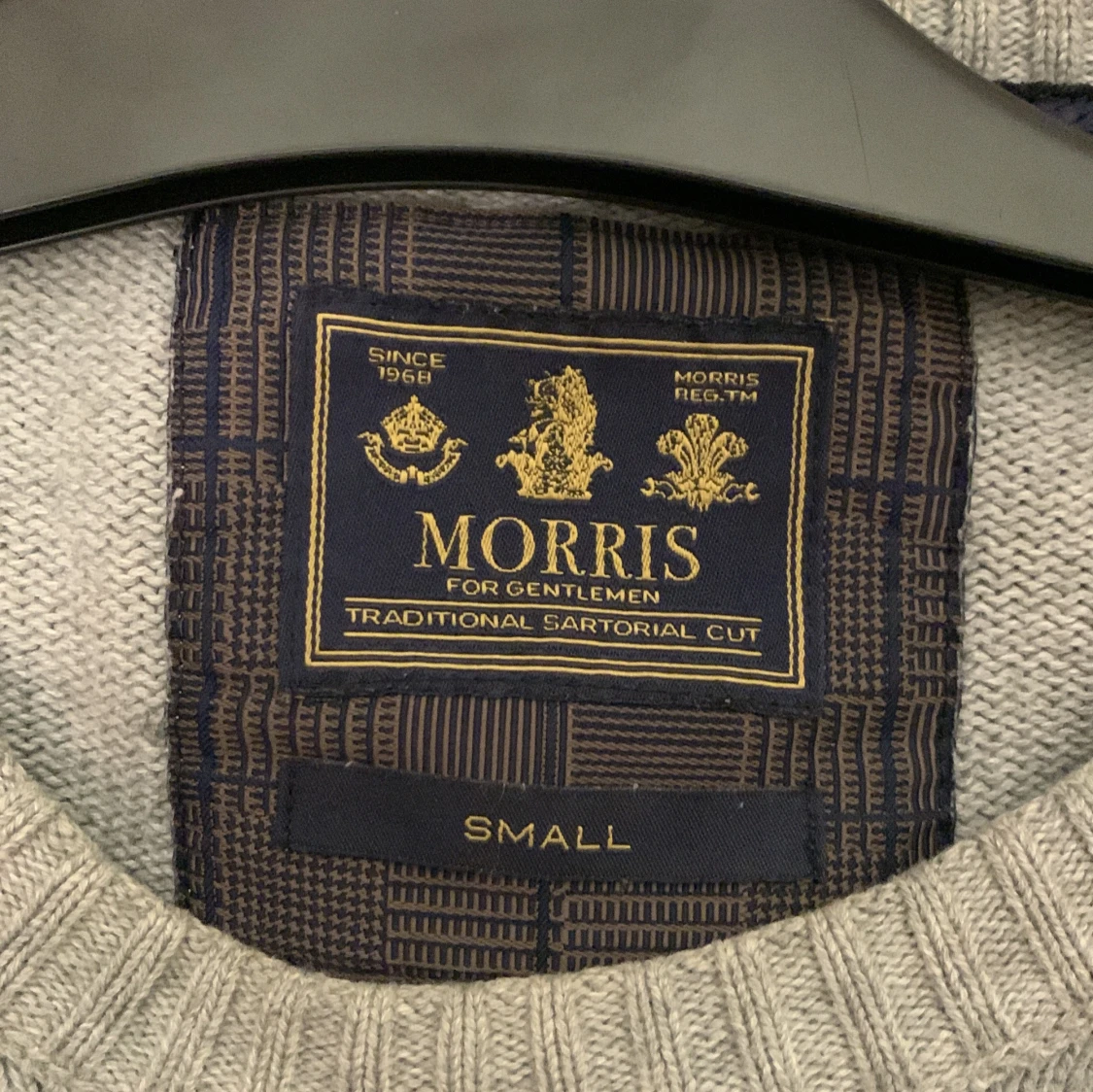 Grå tröja från Morris med Union Jack-motiv - 2