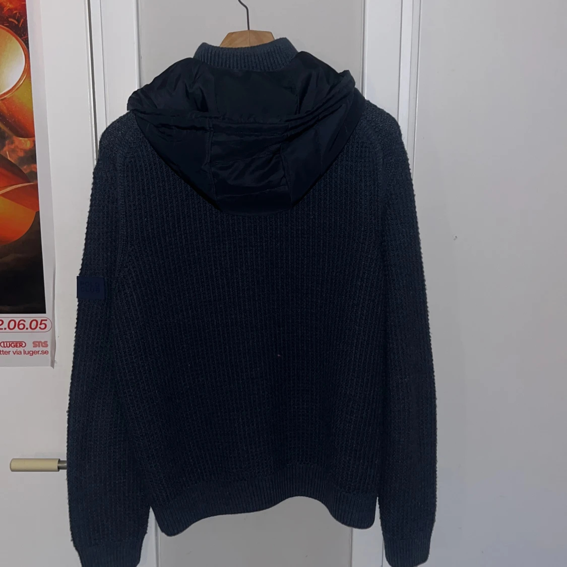 Stickad Polo Club cardigan  - 3