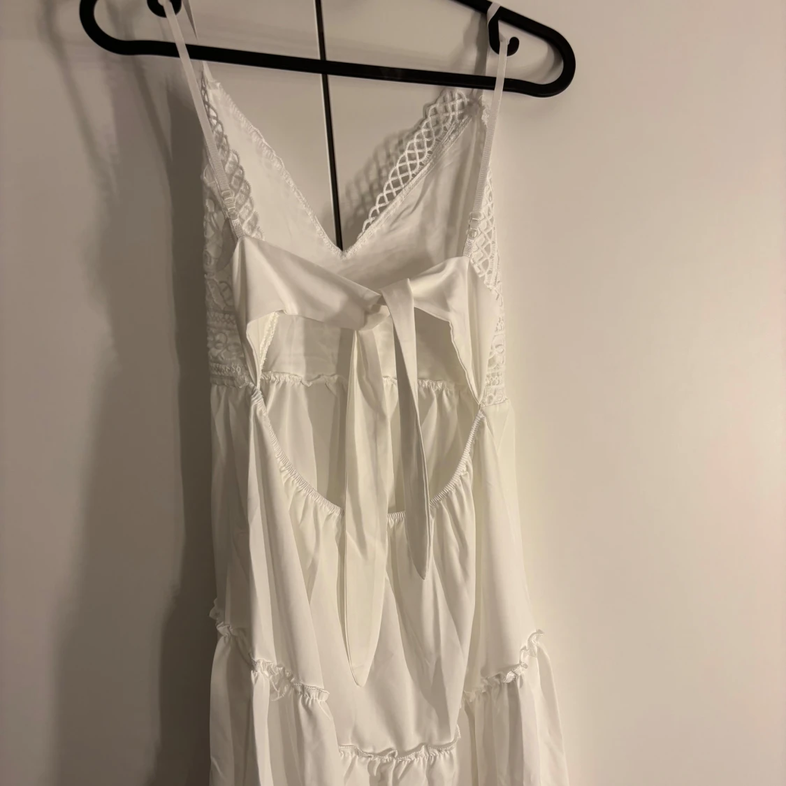 Vit sommarklänning  - 2