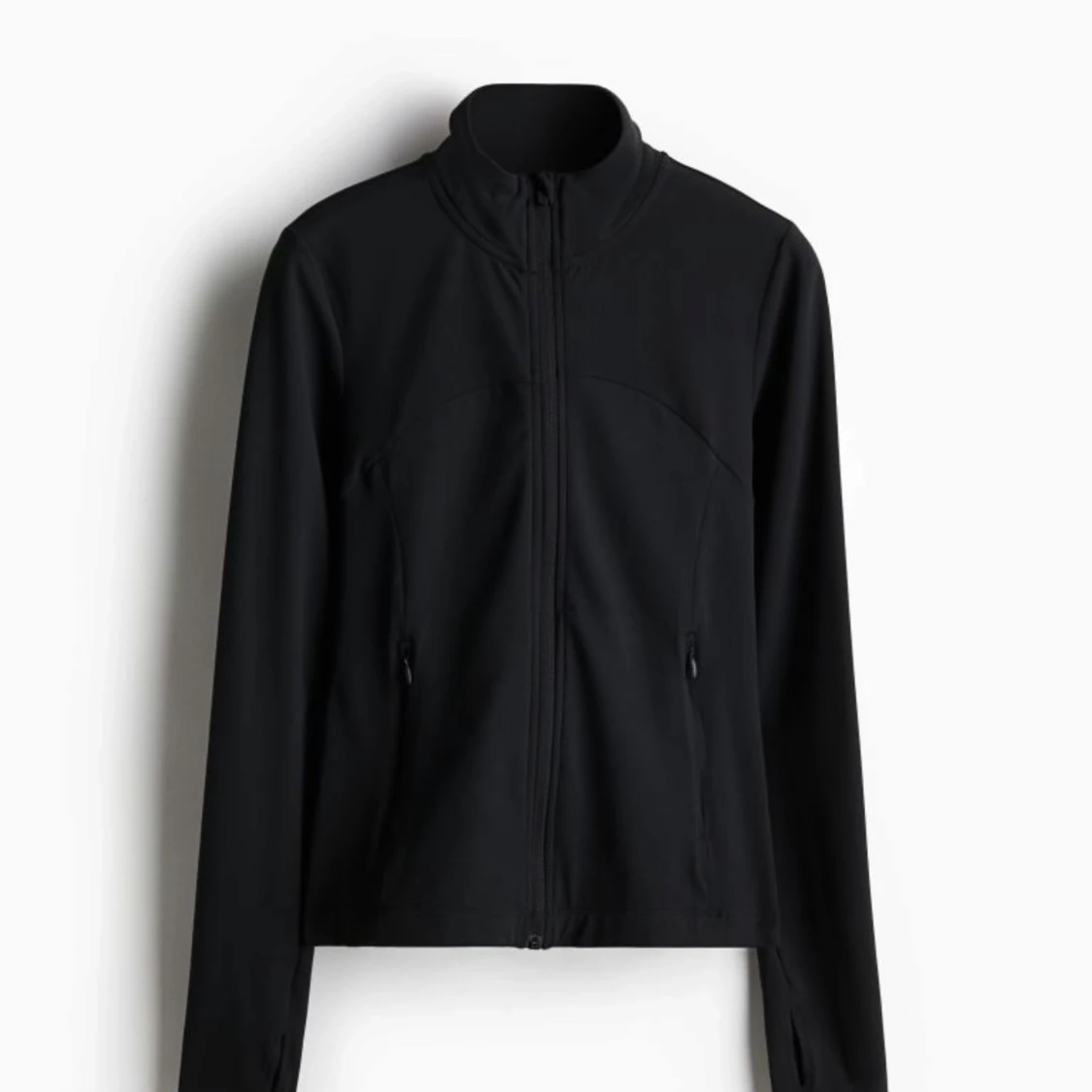 Svart träningsset med jacka och byxor - 2