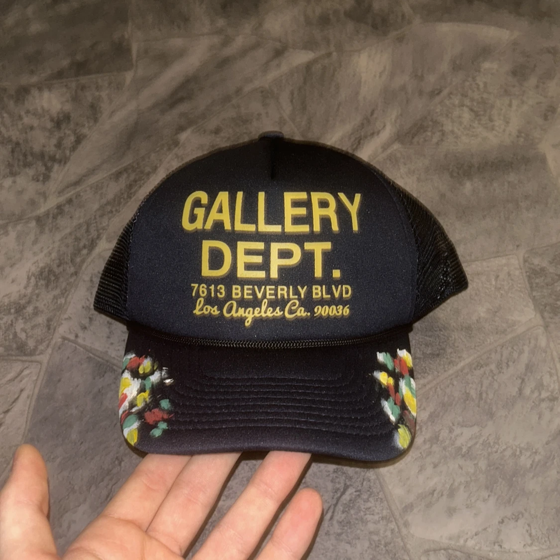 Mörk blå keps Gallery Dept. - 1