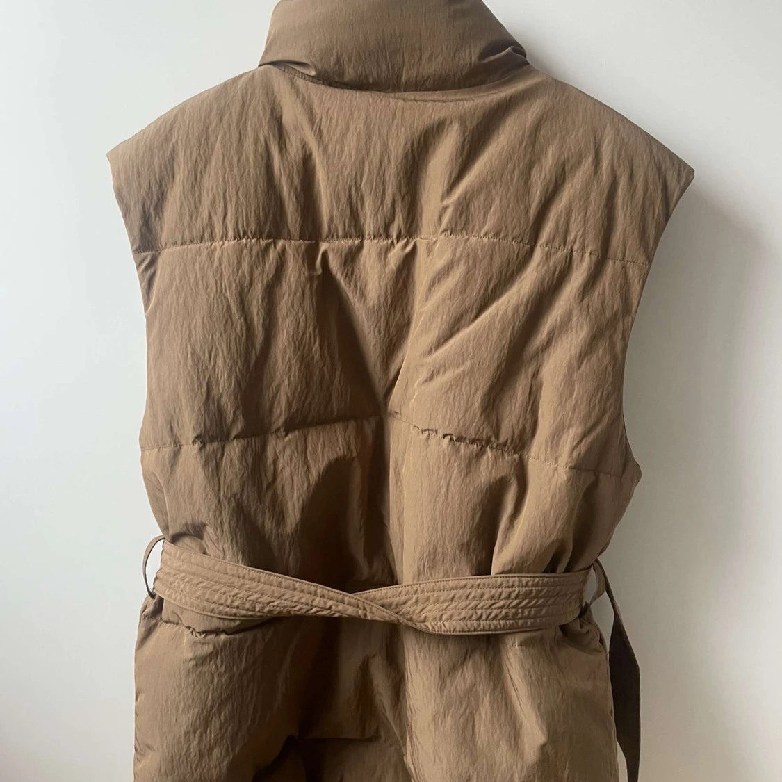 Brun dunväst från Pieces - 2