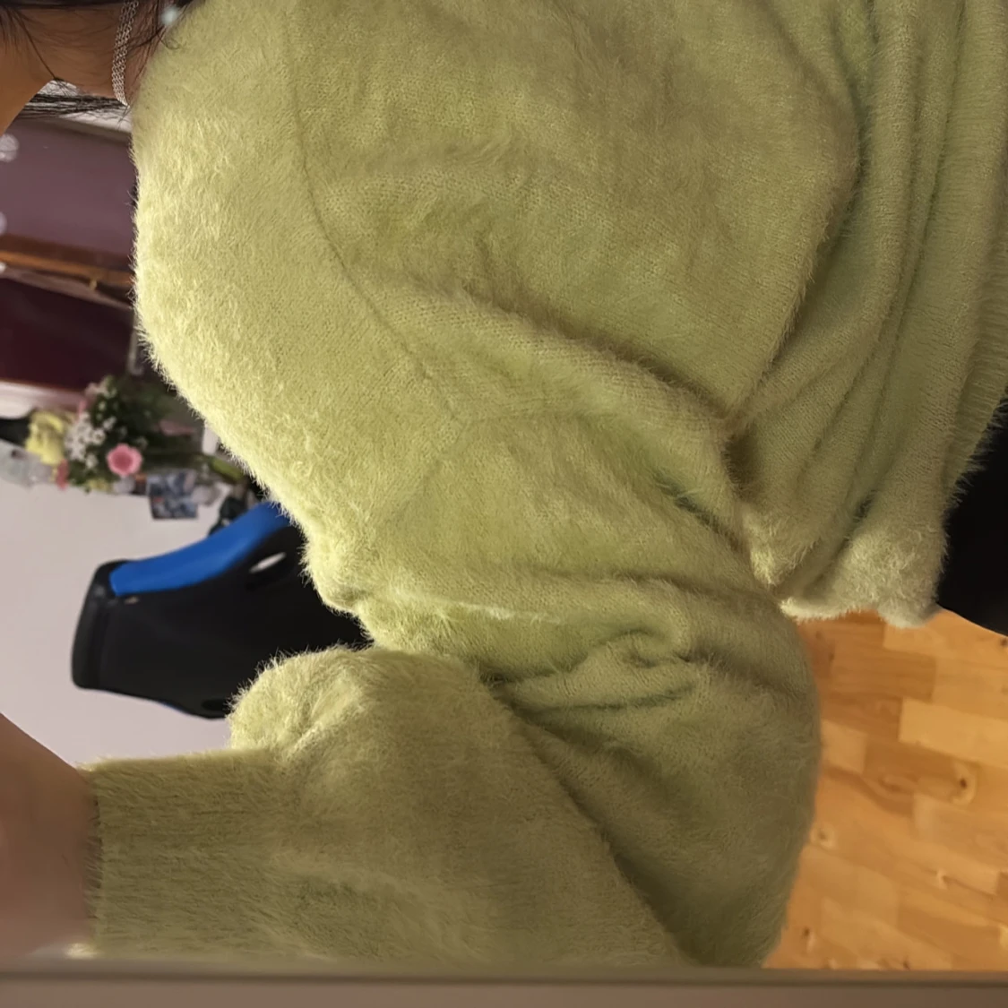 Grön kofta med knappar - 1