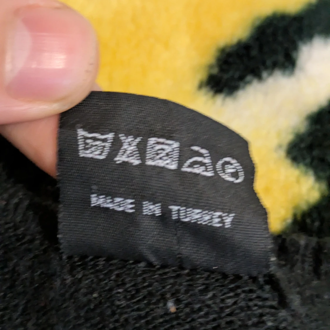 Svart och grå stickad tröja från Balli Triko - 2