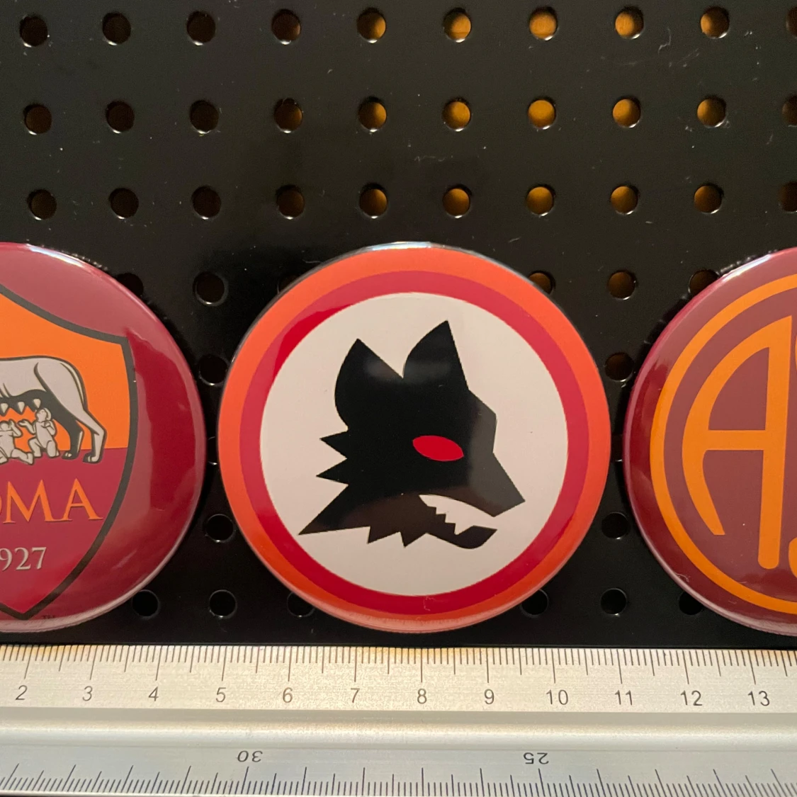 Magnet fridge 3pcs  (59mm) - Roma FC - 2