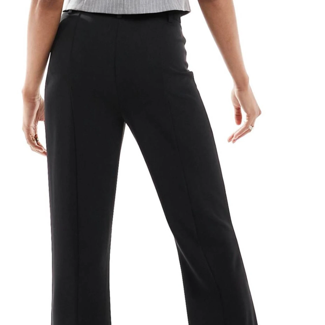 Svarta kostymbyxor ASOS TALL - 3