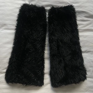 päls benvärmare  - fluffiga benvärmare, helt oanvända