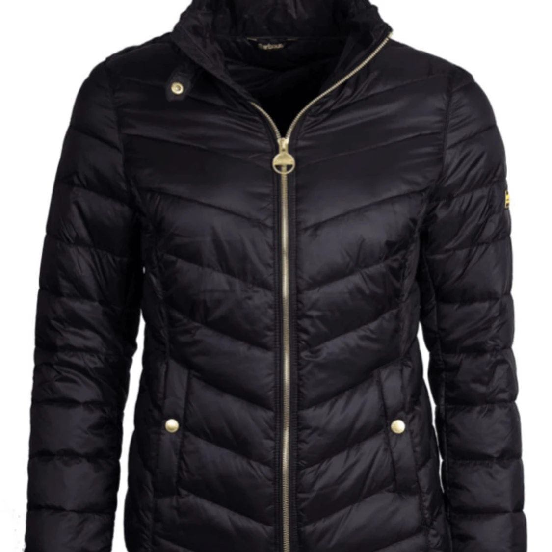 Barbour svart dunjacka - 4