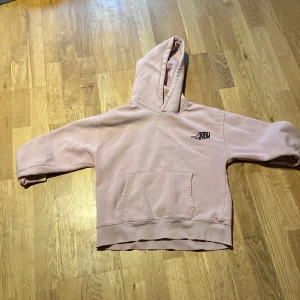 Rosa hoodie från Zara - Säljer en snygg Rosa hoodie från Zara. Den har en klassisk design med en stor ficka framtill och en bekväm huva. Perfekt för en avslappnad stil. Passar bra till både jeans och mjukisbyxor.