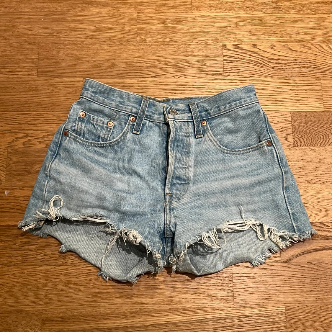 Blå jeansshorts från Levi's