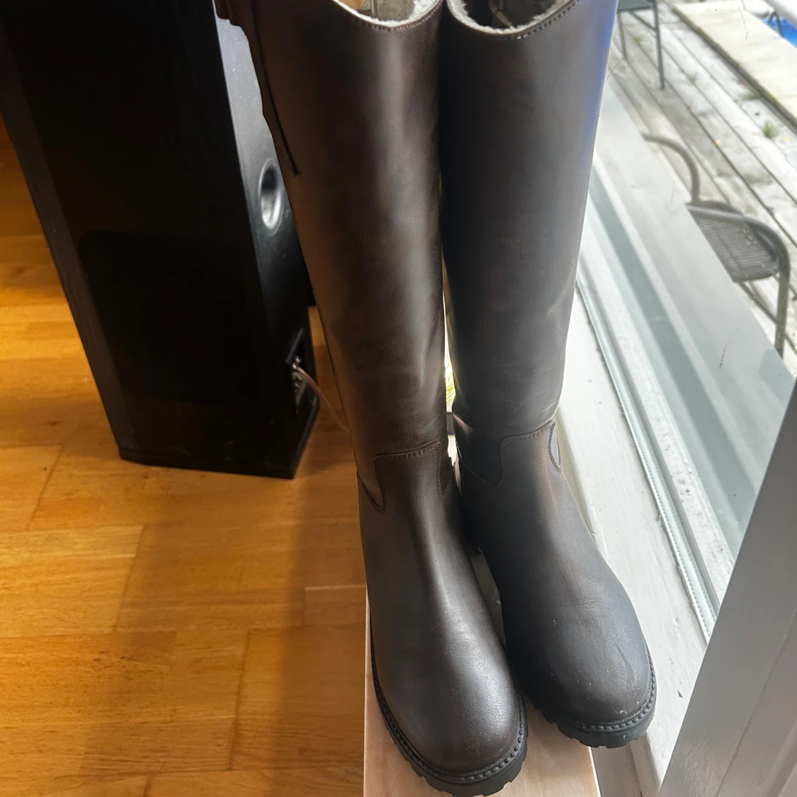 Bruna ridstövlar från Jacson