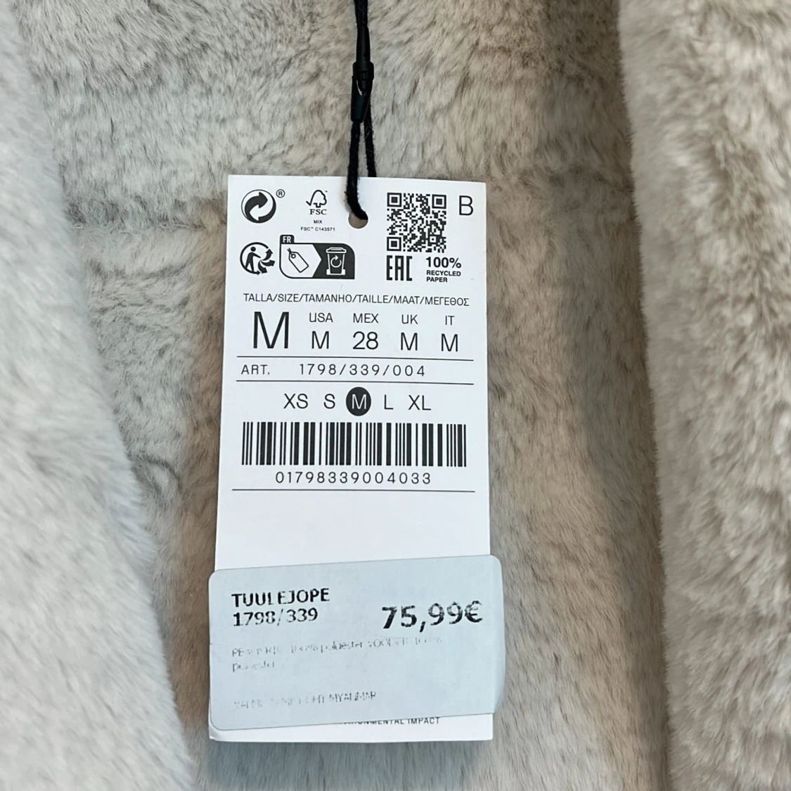 Fall/ winter jacket - 90