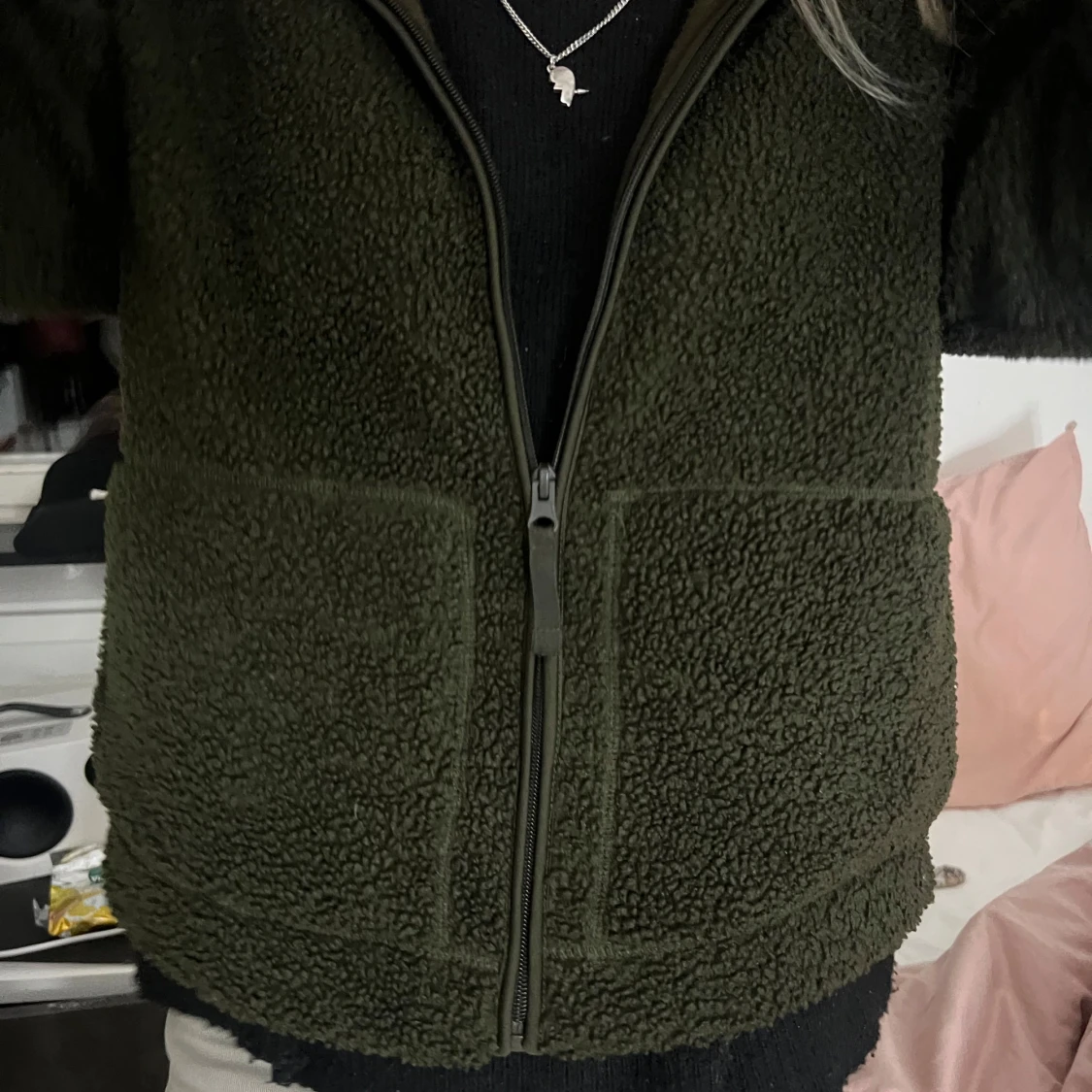 Slutsåld Teddy jacka HM - 90