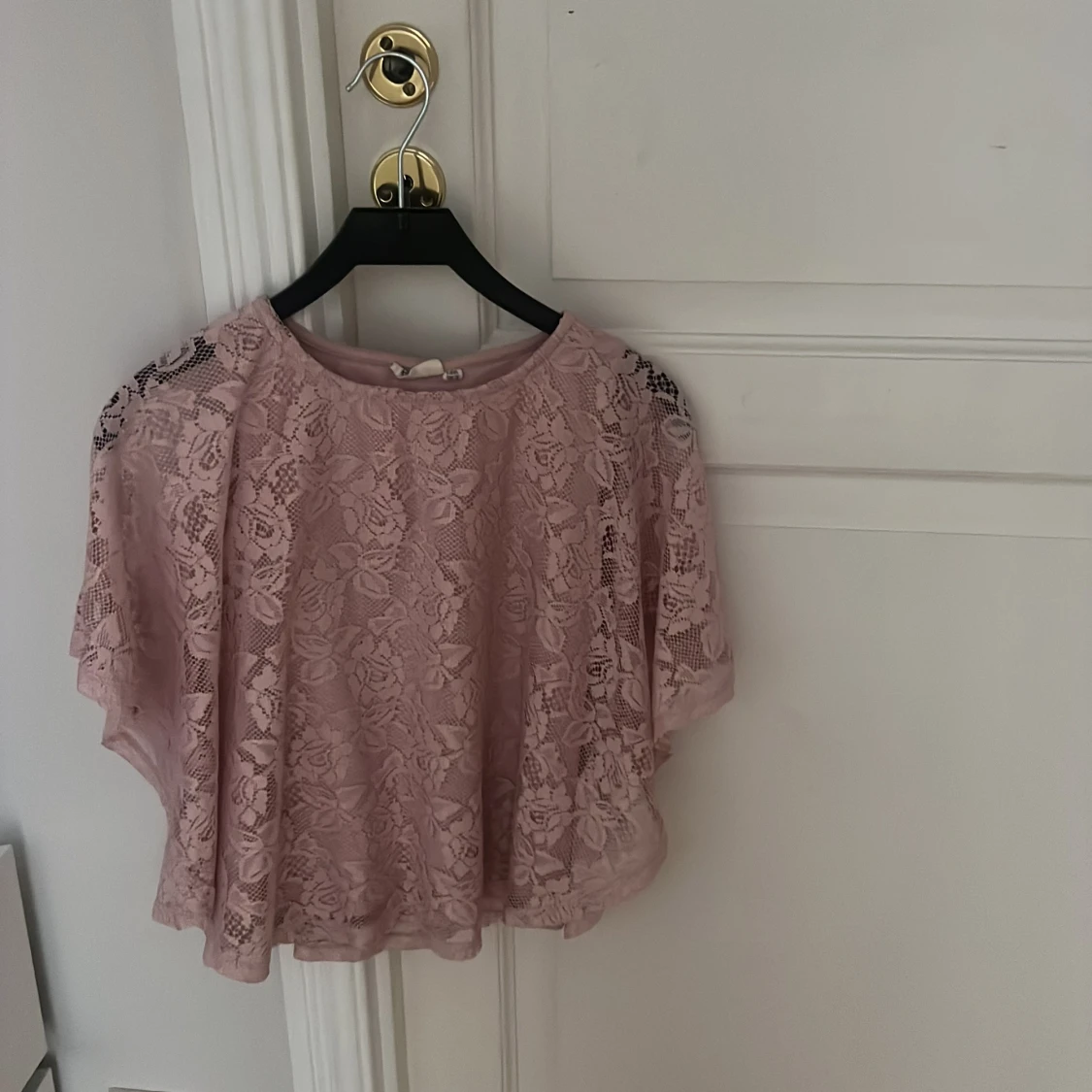 rosa spets blus - 92