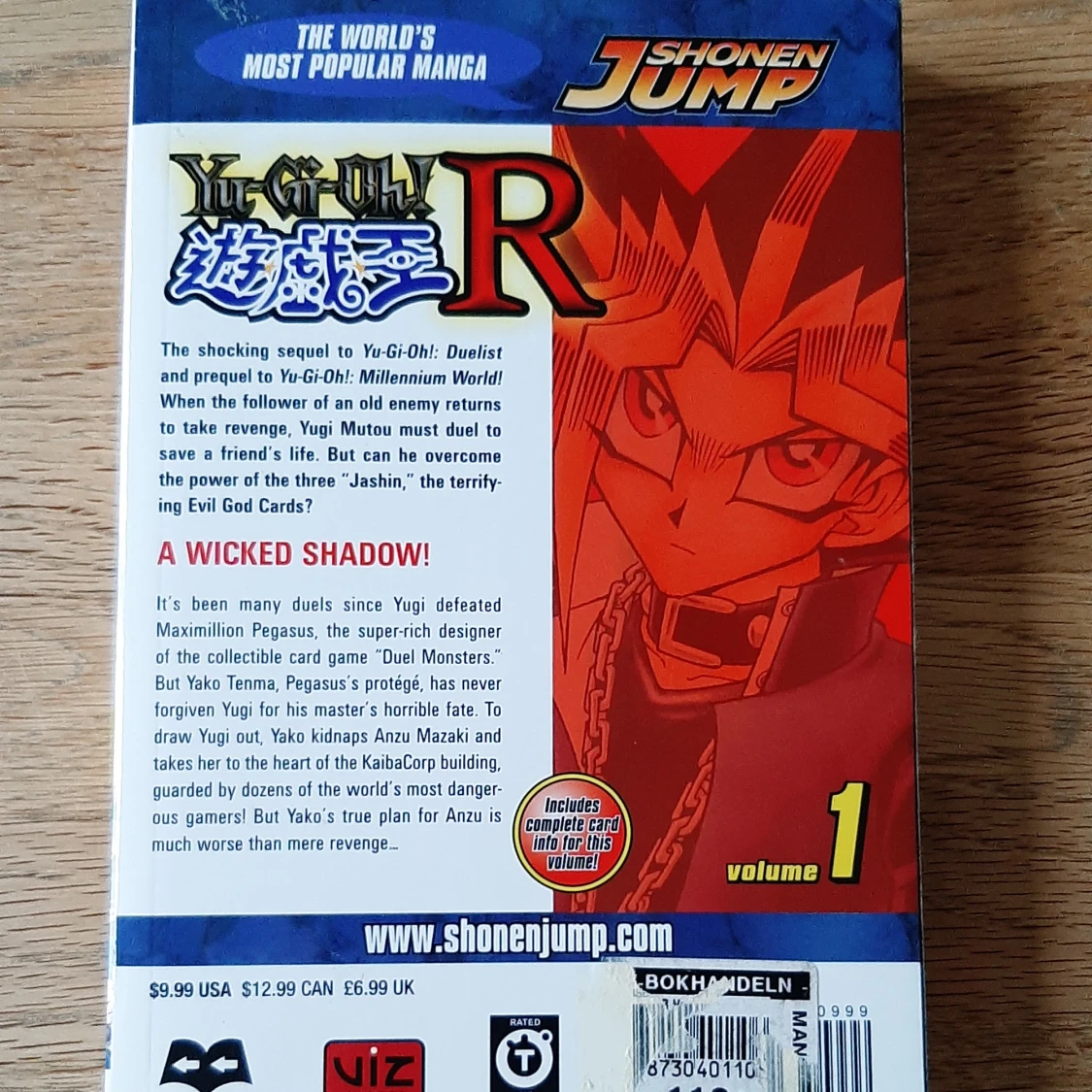 Yu-Gi-Oh! R mangabok volym 1 - 90