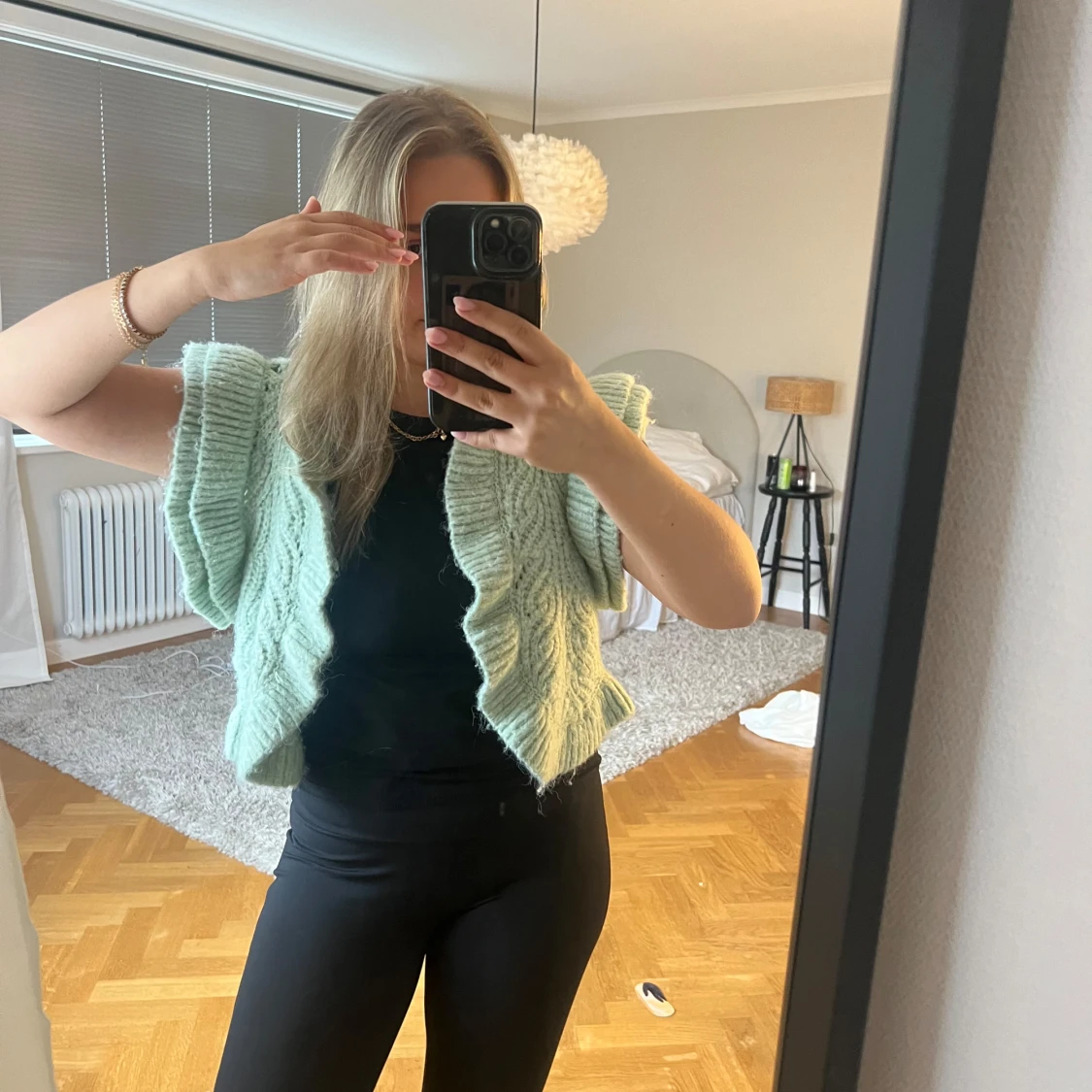 Grön väst/ topp från zara