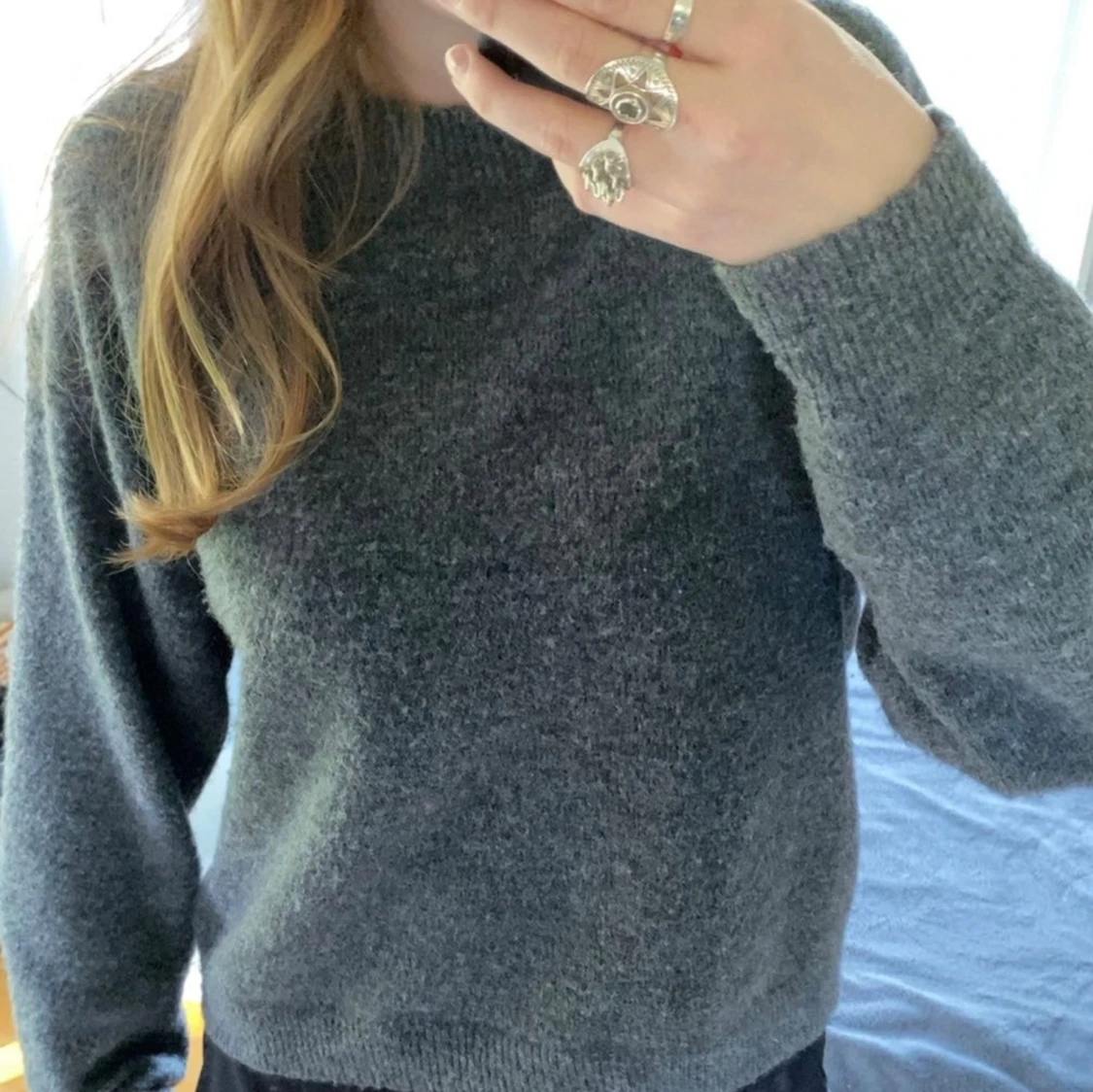 Stickad tröja - 1