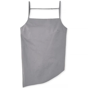 Grå asymmetrisk klänning - Snygg grå topp med en asymmetrisk design. Perfekt för en kväll ute eller en fest. Oanvänd och prislapp kvar, säljer då jag glömde skicka tillbaka. Bilderna är lånade skicka för egna bilder💕