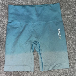 Gymshark shorts  - Ett par blå ombyte tränings shorts från Gymshark i storlek xs. Jättefint skick.