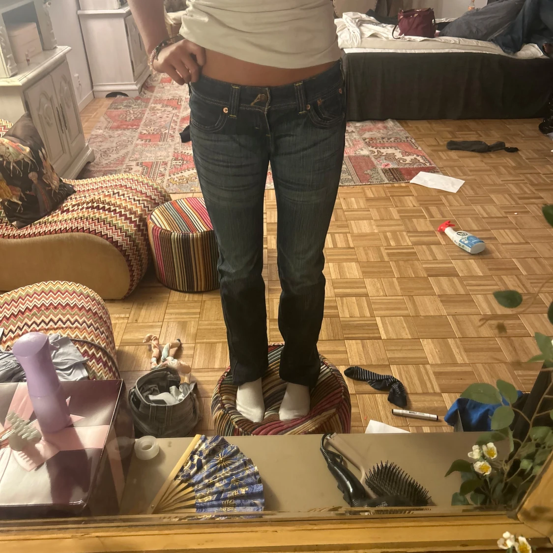 Mörkblå jeans från Levi's - 1