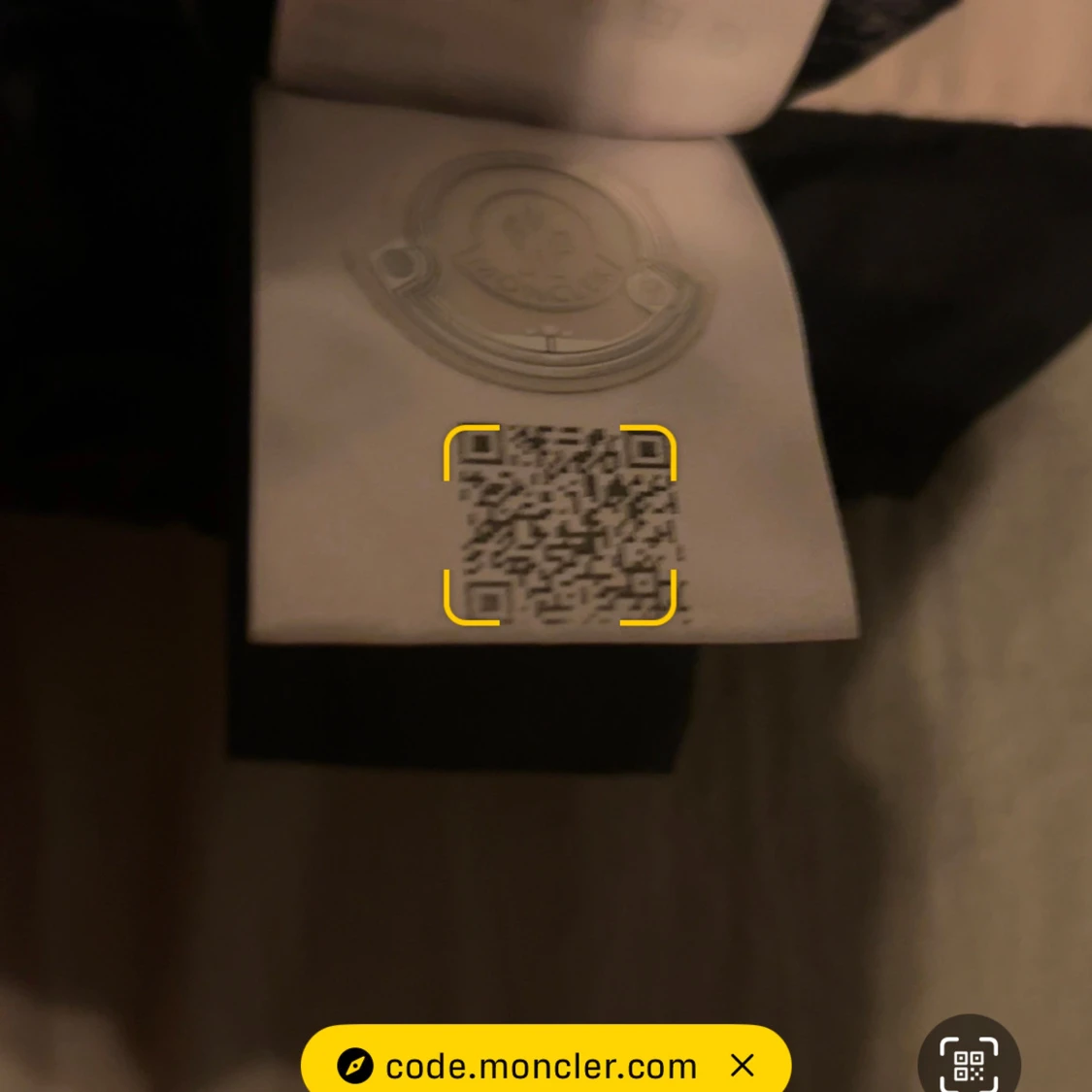 Svart vindjacka från Moncler - 2