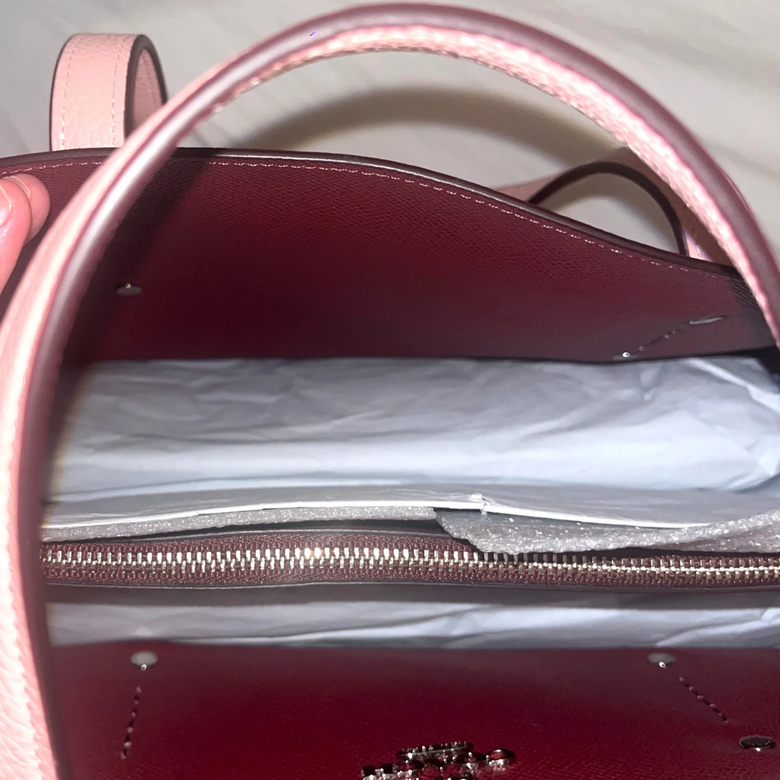 Coach Väska Charlie Carryall rosa - 4