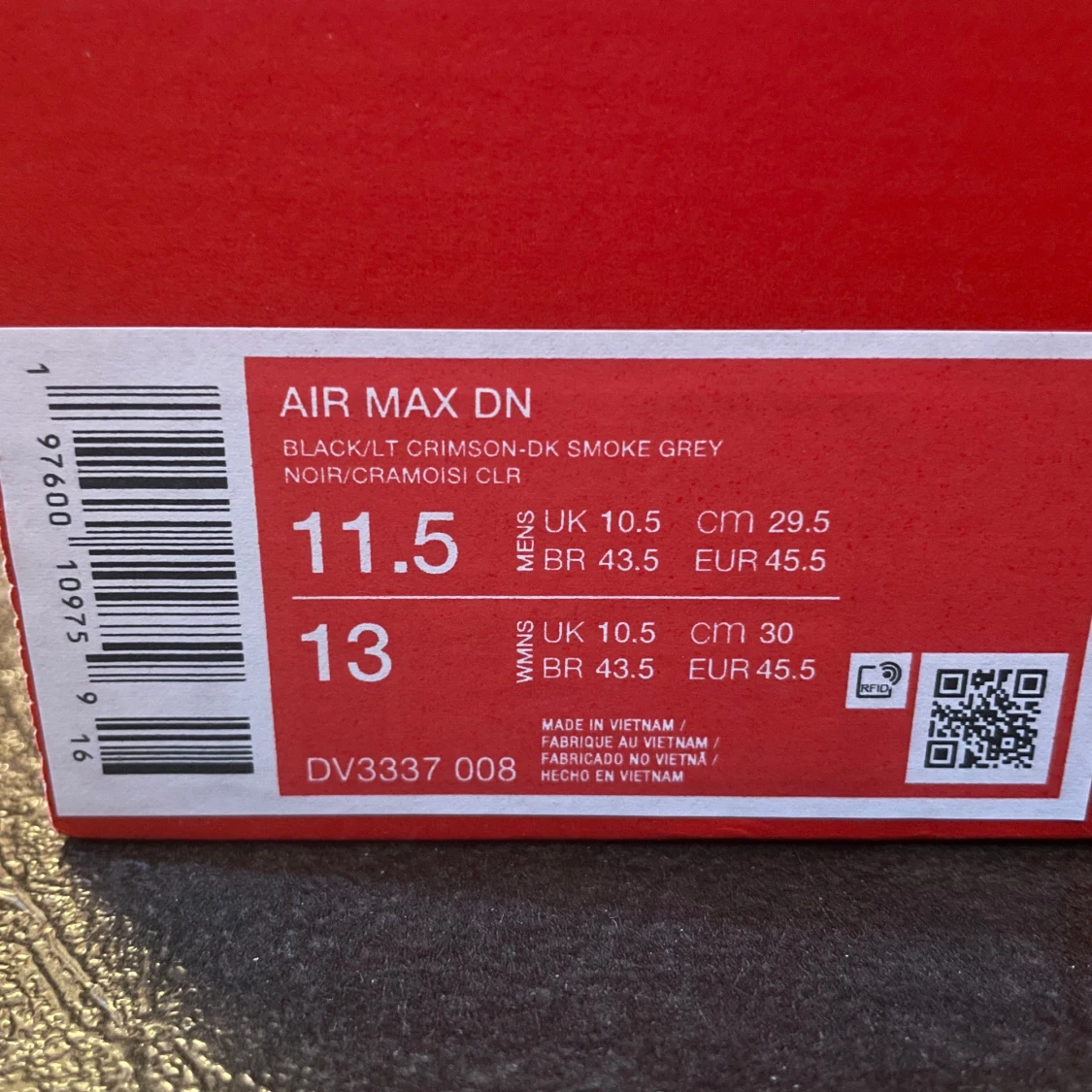 Nike Air Max DN ”All Night” Colourway, herr storlek 45.5 - 2