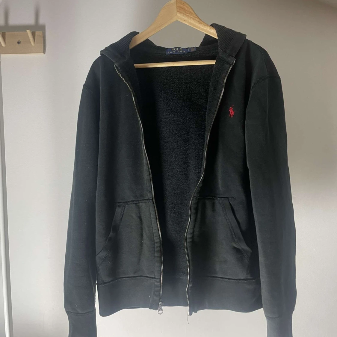 Svart hoodie från Ralph Lauren