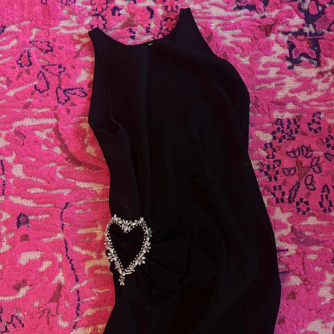 Stickad klänning med diamanter Zara  - 1