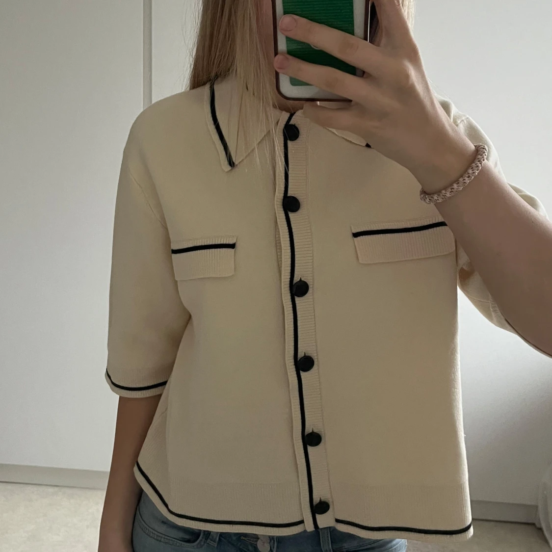 Beige kofta från Massimo Dutti - 1