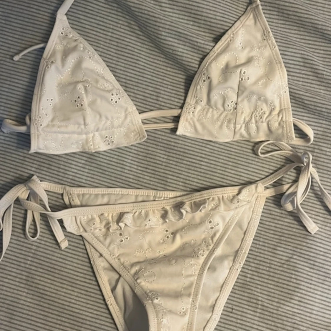 Vit bikini från ASOS