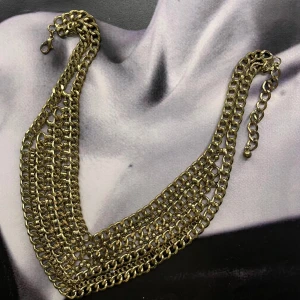 Halsband- Guld - Chunky guld halsband 