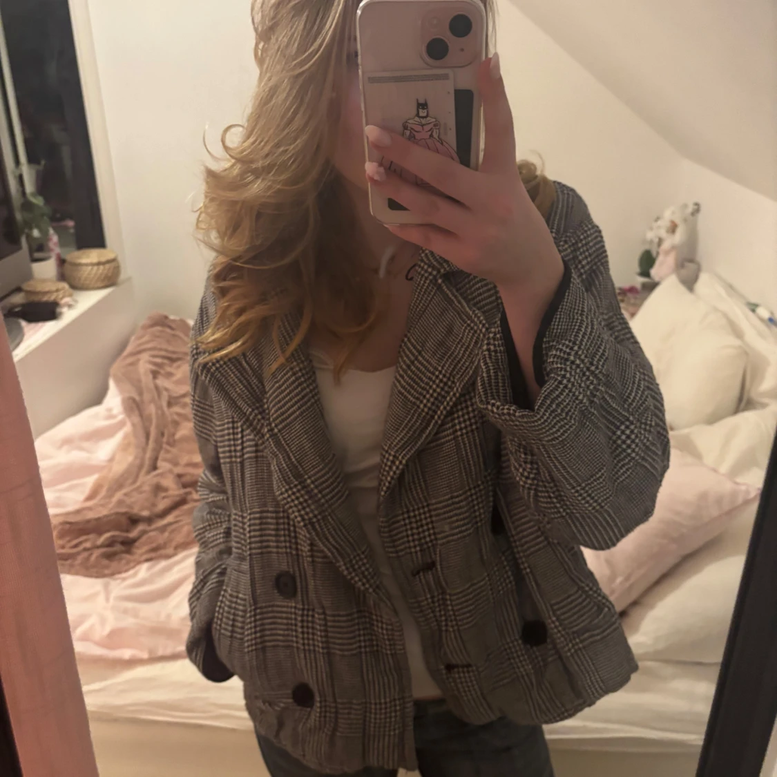 Rutig kappa från Zara - 1