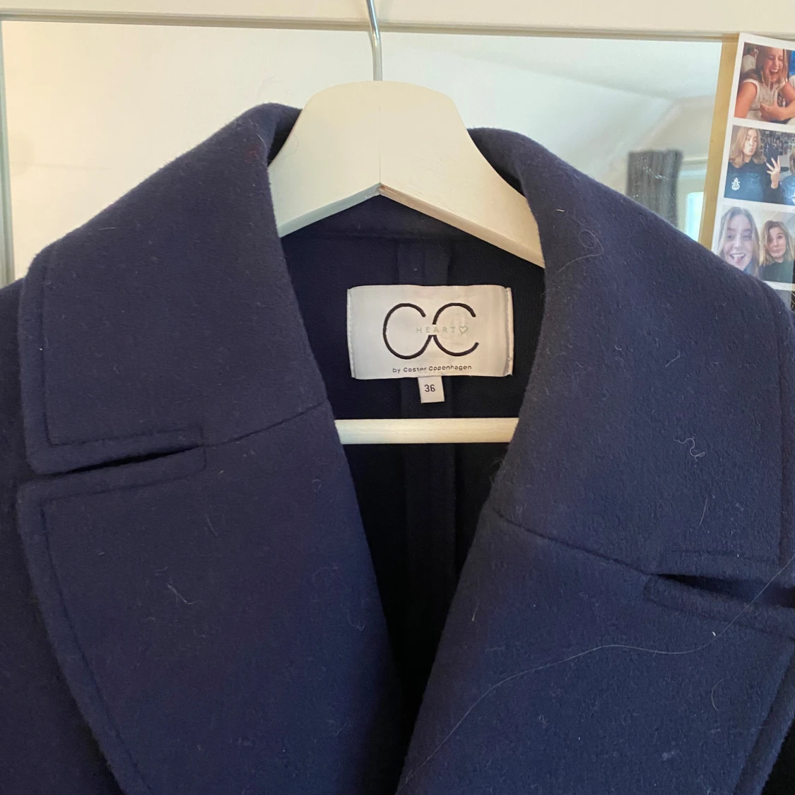 Mörkblå kappa från coster copenhagen - 92