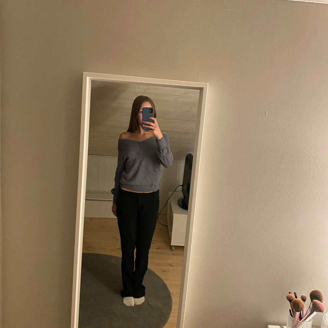 Off Shoulder tröja från Only