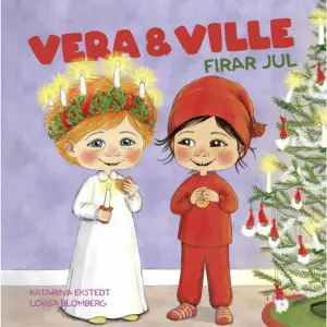 Endast tomten är vaken...  På förskolan är det äntligen dags att börja förbereda för julen. Pyssel och julklappar fixas och Vera och Ville övar massor inför det stora uppträdandet. Men precis när de ska gå ut på den stora gården och sjunga för alla slutar Villes luciakrona att lysa, vad ska de göra nu?I bokserien om Ville och Vera för de allra minsta, är igenkänningsfaktorn för det lilla barnet stor. Och både miljöerna och leken lyfts på ett fantastiskt sätt med Lovisa Blombergs härliga illustrationer.Fler titlar i serien: Vera dags att sova, Ville klär på sig, Ville sover borta, Vera borstar tänderna, Ville går på pottan, Vera och Ville på förskolan, Vera slutar med napp, Vera och Ville på kalas, Vera och Ville på utflykt och Vera går till doktorn.    Format Inbunden   Omfång 32 sidor   Språk Svenska   Förlag Triumf Förlag   Utgivningsdatum 2022-09-16   Medverkande Lovisa Blomberg   ISBN 9789189083561  