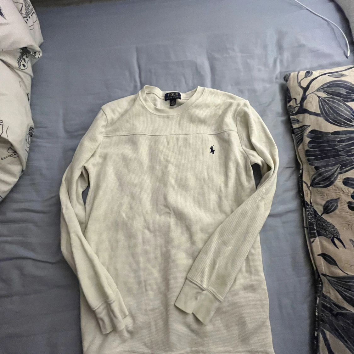 Vit långärmad tröja från Polo Ralph Lauren