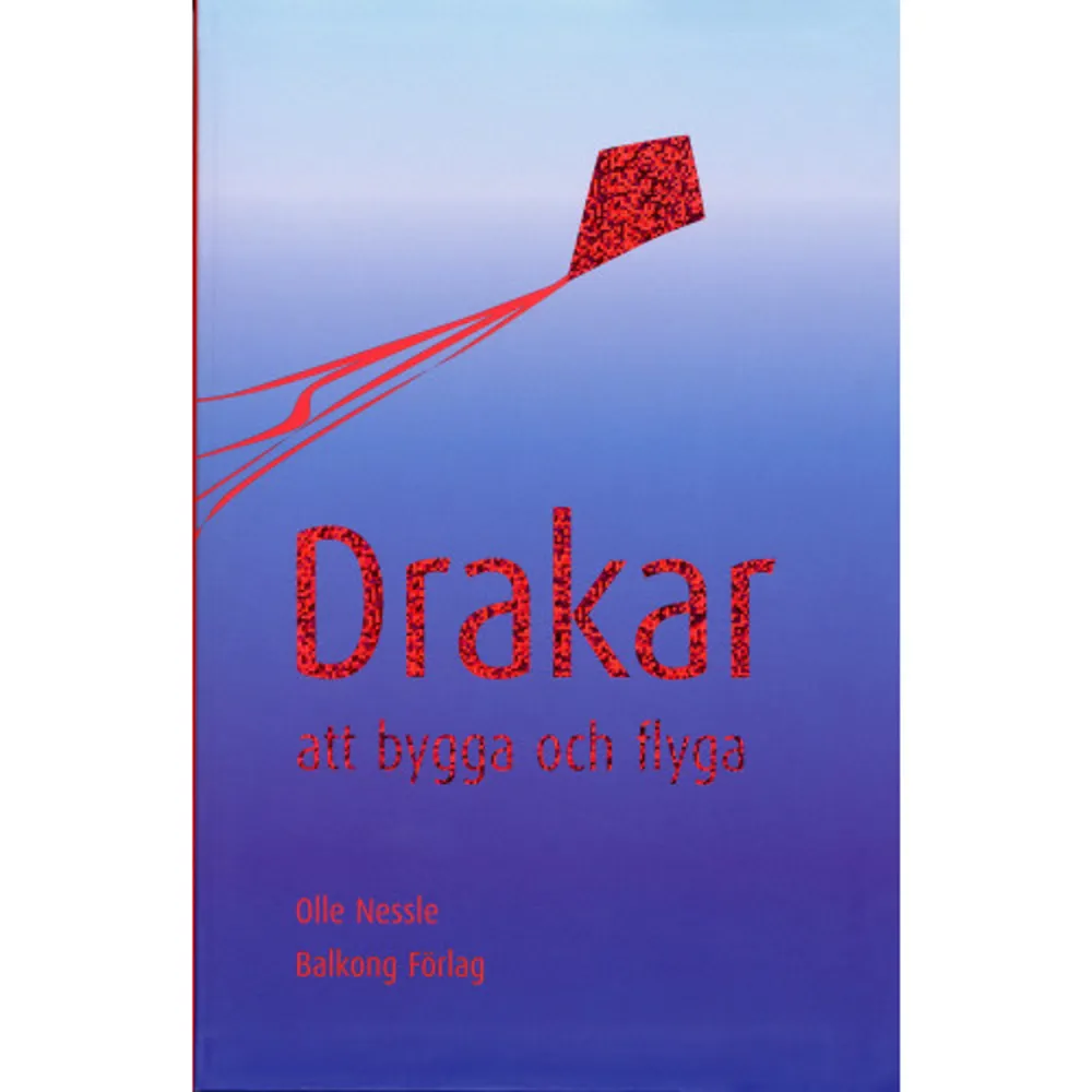 Drakar att bygga och flygaHar du försökt att bygga en drake? Har du fått den att flyga? Då vet du vad det vill säga att stå med båda fötterna på jorden och samtidigt känna att man har huvudet bland molnen. Olle Nessle inspirerar i sin bok Drakar - att bygga och flyga till att bygga en egen fantasifull drake och ordna en härlig drakfest där man tillsammans umgås och provflyger sina skapelser.    Format Inbunden   Omfång 128 sidor   Språk Svenska   Förlag Balkong Förlag   Utgivningsdatum 2007-06-15   Medverkande Olle Nessle   Medverkande Olle Nessle   ISBN 9789185581061  . Böcker.