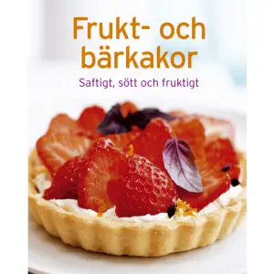 Frukt- och bärpajer samt kakor i långpanna är utan tvekan populära bakverk. De har en fruktig och uppfriskande smak som är svår att motstå, och de är oftast lätta att baka. Med andra ord är de idealiska, när man behöver trolla fram något på kort tid.Låt dig inspireras av traditionella och smaskiga bak-recept, i vilka inhemska och exotiska frukter förvandlas till riktiga godbitar. Baka och njut! I den här recept samlingen hittar du recept för alla tillfällen.    Format Inbunden   Omfång 237 sidor   Språk Svenska   Förlag Stevali   Utgivningsdatum 2018-03-22   ISBN 9783625123378  