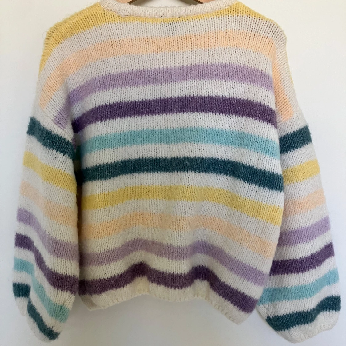 Randig stickad tröja från Lindex - 90