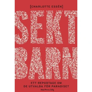 Sektbarn : ett reportage om de utvalda för paradiset (inbunden) -  Maja tvingades knacka dörr och predika jordens undergång.  Agnes levde hela tiden med skräcken för demoner.  Leo blev bortgift som sjuttonåring och hans uppväxt fylldes av djävulsutdrivningar och hot.  Sandra utsattes för misshandel och grov omsorgssvikt, isolerades från omvärlden och fråntogs sina grundläggande mänskliga rättigheter.  Christoffer skickades ensam som sjuåring till sektens skola i Indien, där han utsattes för fysisk och psykisk misshandel under flera år.  Jennifer separerades från sin familj och flyttade mot sin vilja runt hela världen i isolerade kollektiv, utsattes för systematisk misshandel och förvägrades grundläggande utbildning.  Varje intervjuavsnitt avslutas med en faktadel om respektive sekt.  Här berättar också personer med kunskap från sekter, religiös fundamentalism och extrema grupper om sina erfarenheter, liksom representanter för polis, rättsväsende, psykiatri, stödverksamheter samt svenska och norska Rädda barnen.  I teoriavsnitten görs en grundlig genomgång av forskning, svenska och internationella utredningar, jämförelse mellan sekter i relation till Barnkonventionen och BBiC - Barns behovs i centrum.  Här beskrivs dessutom flera uppmärksammade internationella sekthändelser med ett barnperspektiv, där barnen ofta har glömts bort av samhället och i medias rapportering.  Sektbarn är en akut varning om vad som kan hända när fundamentalistiska grupper isolerar sig utan insyn och på egna villkor uppfostrar barn.   Charlotte Essén, född 1957, är författare och frilansjournalist med inriktning på medicin, och har mångårig erfarenhet som skribent, bland annat Dagens Nyheter.  Hon har tidigare skrivit boken Samtal i självhjälpsgrupp-få kraft och stöd av andra i samma situation (2003, Wahlström &amp; Widstrand), samt är medförfattare till boken Stödgrupper för barn och ungdomar(2008, Studentlitteratur).  'En väldigt viktig och väldigt stark bok. Vill du veta något om sekter, rekommenderar jag Sektbarn av Charlotte Essén.'  SVT, Magnus Utvik, Gomorron Sverige 2008-11-18  'Journalisten Charlotte Essén har i standardverket Sektbarn visat med vilken naivitet de här frågorna hanteras av svenska myndigheter.'  EXPRESSEN, Ulrika Kärnborg, 2015-03-27  'Med sällsynt djup förståelse, bredd och kunskap. Också faktaavdelningarna har hög klass; pedagogiska, överskådliga och med sällsynt djup förståelse, bredd och kunskap.'  GEFLE DAGBLAD, Lena Thomsson, 2009-03-19  'I Charlotte Esséns omfångsrika reportage får vi möta ett antal personer som har vuxit upp i sekter. Det är en uppfostran som bara kan beskrivas som fysisk och psykisk barnmisshandel.  Det Essén beskriver är toppen på ett isberg. Ingenting tyder på att den hänsynslösa hjärntvätten av barn är på väg att minska. Tvärtom. Religionsfriheten är heligare än FN:s barnkonvention.'  EXPRESSEN, Nils Schwartz, 2008-05-12  'En bok som andas pionjärarbete. Hon är glasklar i sina analyser av hur sekter ofta påverkar barn väldigt negativt.'  NORRKÖPINGS TIDNINGAR, Ola Wihlke, 2008-06-11  'Skriven med driv och stort engagemang.'  SYDSVENSKAN, Karin Rebas, 2008-05-12   'I religionens källarvåning hålls barn emotionellt fängslade genom fundamentalistiska system.  Charlotte Essén visar hur sekter är helt oförstående till vad barn är och behöver. Hon är kritisk till såväl den psykiatriska vården som socialtjänsten, vilka hon menar inte förstår de dilemman som sektbarn bär med sig i livet.  Charlotte Essén har skrivit ett gediget reportage om ett ämne som ofta glöms bort.'  CORREN, Jakob Carlander, 2008-06-19   'Sektbarn är en innehållsrik, intressant och nyttig bok.'  SÄNDAREN, LarsÅke W Persson, 2008-05-12  'En viktig bok som inte får falla i glömska! Det är en skrämmande läsning och oerhört starka intervjuer som Charlotte Essén har gjort.Barn som förvägras det som vi kallar mänskliga rättigheter på grund av att de är barn till föräldrar som valt att gå med i en sekt.Plus för mycket information om respektive sekt.'  SVENSKA JOURNALEN,Ingela Hagström, nr 6-7 2008  'Ger många insikter och reser lika många frågor. Den är ett mastodontarbete som hon ska ha all erkänsla för.'  UPSALA NYA TIDNING, Bitte Jansson, 2008-06-27  'En mycket ambitiös framställning. Den för in läsaren i personliga omständigheter som är dramatiska och revolutionerande.'  NERIKES ALLEHANDA, Hans-Evert Renérius, 2008-06-10  'En helt igenom övertygande och nödvändig bok som rekommenderas till alla och envar och som bör användas i skolor och på universitet. Boken innehåller också kopplingar till hederskulturer och terrorism på ett intressant sätt.'  BTJ-Bibliotekstjänst, Håkan Behrendtz, nr 14 2008     Format Inbunden   Omfång 488 sidor   Språk Svenska   Förlag Moment förlag   Utgivningsdatum 2008-05-13   ISBN 9789163371806  
