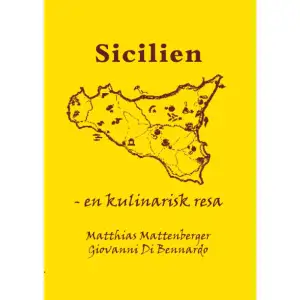 Vi reste till Medelhavets största ö för att kunna hämta med oss en del av det traditionella sicilianska köket. Jakten på dess kulinariska hemligheter förde oss till Syditaliens vackraste platser: Campagnas gyllene fält, //Etnas brunsvarta, karga månlandskap, havets oändliga vidder, byarnas trånga gränder. Tidigt på morgonen tittade vi över axeln på ostmakaren, på eftermiddagen fotograferade vi i en olivodling, och på kvällen gjorde vi en intervju med pastatillverkaren. Den ena bekantskapen ledde till den nästa, lokalbefolkningen berättade lidelsefullt sina livs historier, och gav oss tillträde till sina receptsamlingar och fotoarkiv. De bekantskaper vi gjorde i samband med vårt arbete började oftast med frågan: Caffè? Tack, gärna! Vi tog gärna en kaffe med dem, och lyssnade till deras berättelser och recept. Vi är glada över att få ha dem med i vår bok. Och vi ville gärna, kära läsare, göra er delaktiga i deras livsglädje, med den här boken. Njut av de berättelser som tillkommit under den sicilianska solen, och av de recept vi tagit med oss från Södern. Matthias Mattenberger och Giovanni Di Bennardo Innehåll 8 Antipasti 10 Ciccio ett liv fjärran från hembygden 14 Peperonata di Ciccio 16 Olive condite alla menta 18 Vitello con salsa verde 20 Zio Mario passionerad apelsin- och olivbonde 22 Insalata darancia di Mario 24 Insalata di polpo 26 Parmigiana alla fontina 28 Olivolja det flytande guldet 30 Crostini di Bennardo 32 Pane condito con origano 34 Spiedini di caprese 36 Primi piatti 38 Pasta fresca di Enzo 40 Pasta alla norma 42 Spaghetti con le olive nere 44 I cavateddi cinque P 46 Gnocchi alla rucola 48 I pescatori ett liv på havet (ur vår resedagbok) 52 Penne al pesce spada 54 Tagliatelle con le sarde 56 Lino den tystlåtne ostmakaren 60 Secondi piatti 62 La salsiccia artigianale 64 Salsiccia al forno 66 Scaloppe al marsala 68 Il vino siciliano 70 Brasato al vino rosso 72 Sicilien för gourmeter 74 Bocconcini di pesce spada i crosta di pistacchio 76 Ippoglosso al forno 78 Dolce e caffè 80 Gelato la dolce vita 82 Granita al limone 84 Siciliens söta frukter 86 Frutti di marzapane 88 Cannoli alla ricotta 90 Mascarpolio 92 Il caffè italienarnas passion 94 Crema di cappuccino 96 Torta della nonna    Format Inbunden   Omfång 98 sidor   Språk Svenska   Förlag Berättarförlaget   Utgivningsdatum 2008-05-28   Medverkande Giovanni Di Bennardo   ISBN 9789185755073  