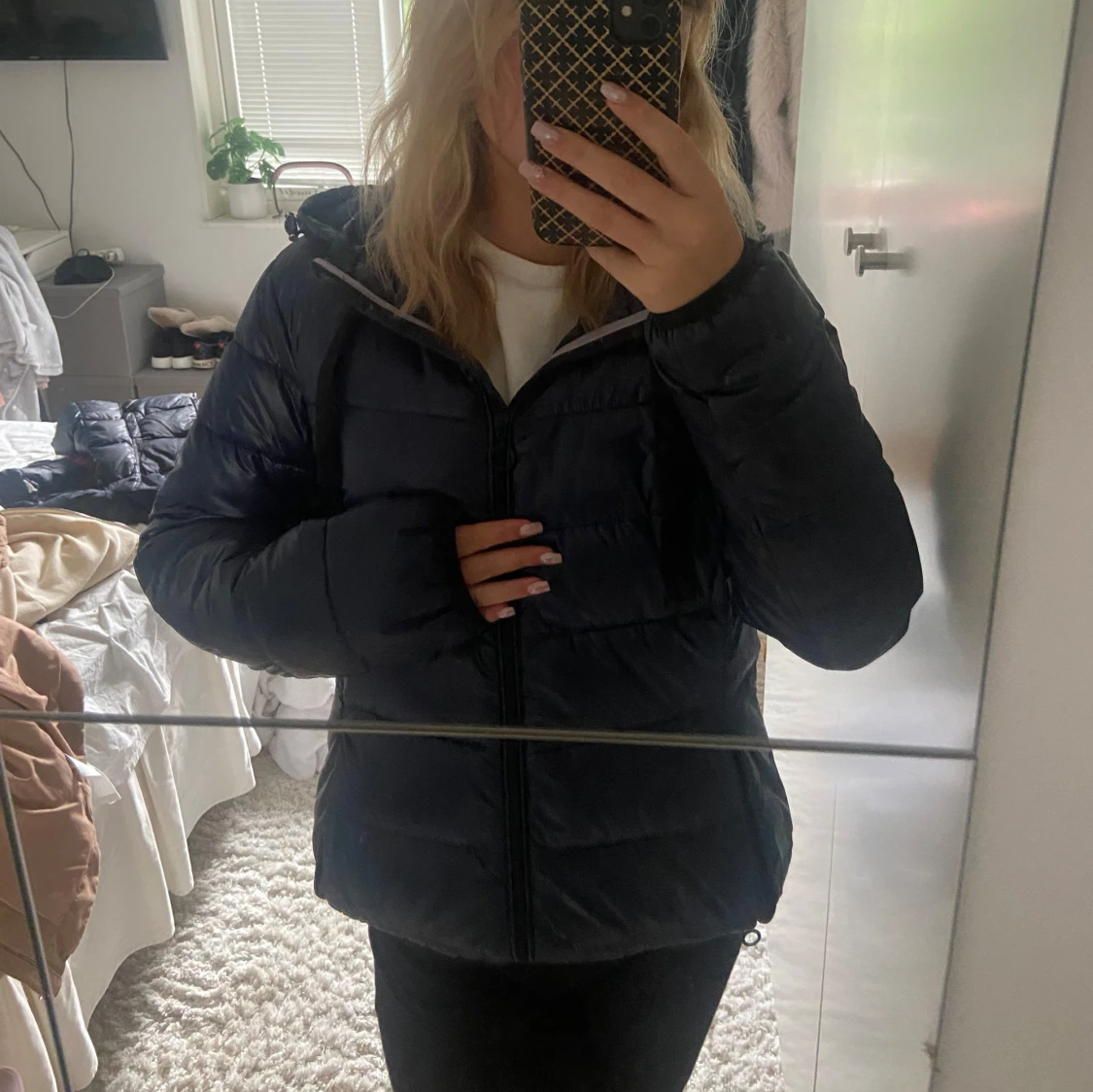 Blå dunjacka 🦋🦋 - 91