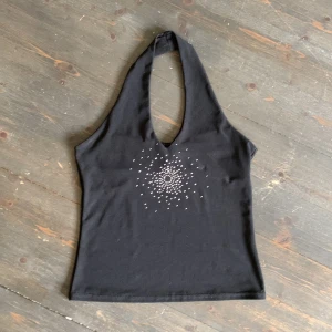Halterneck topp S - Stretchig halterneck topp:-)