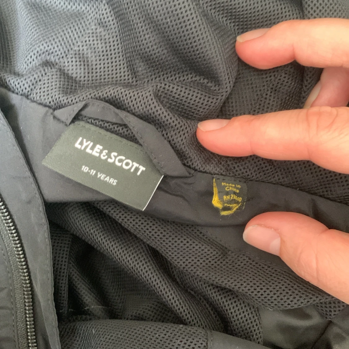 Jacka svart Lyle & Scott - 91