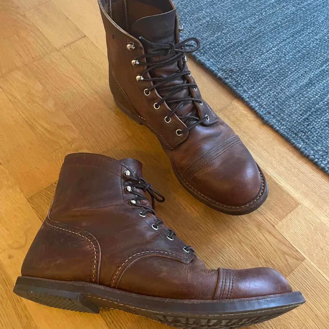 Kängor Red Wing Iron Ranger skor i Rough Leather - stl 44 Skick 8/10 - 90