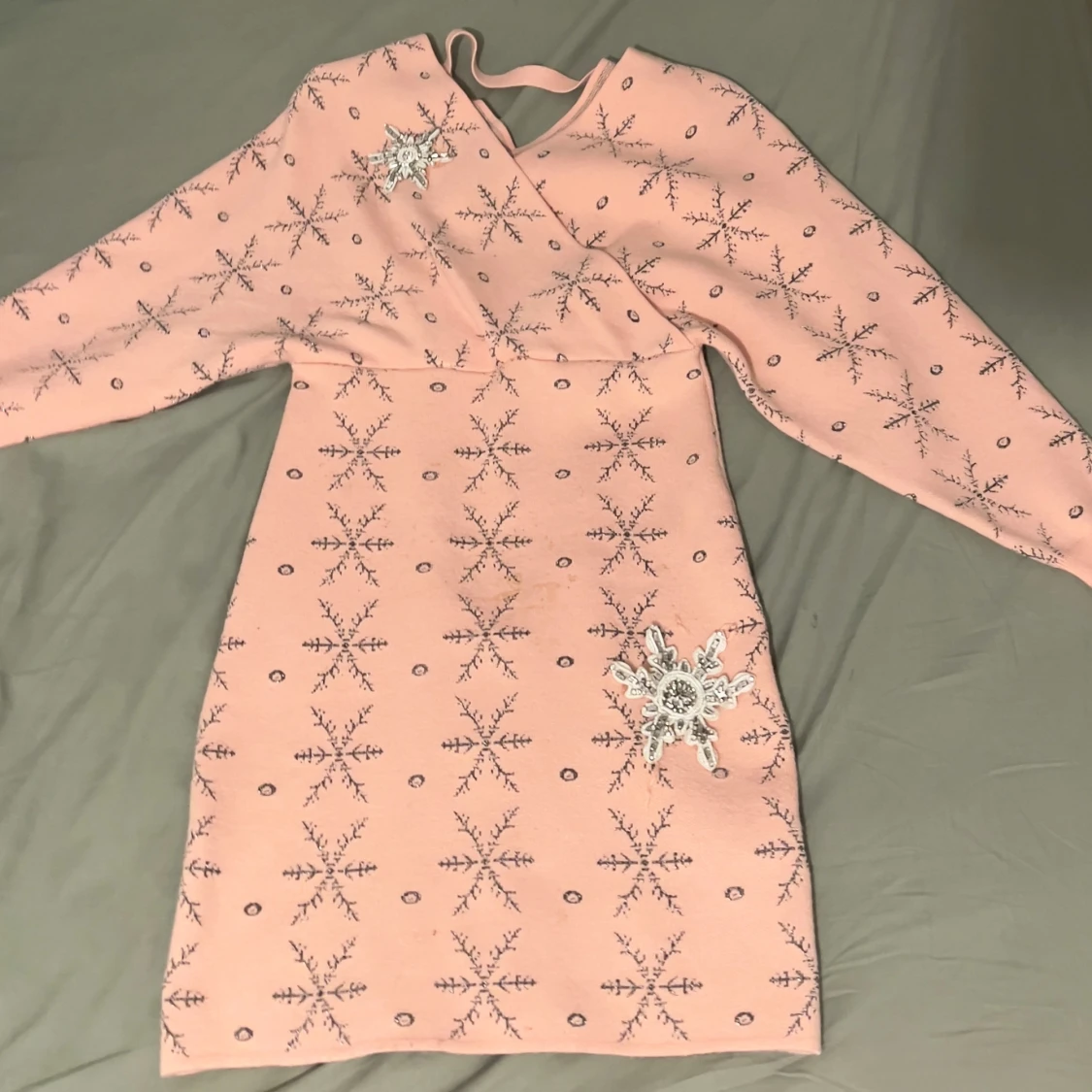 Knitted klänning vinter