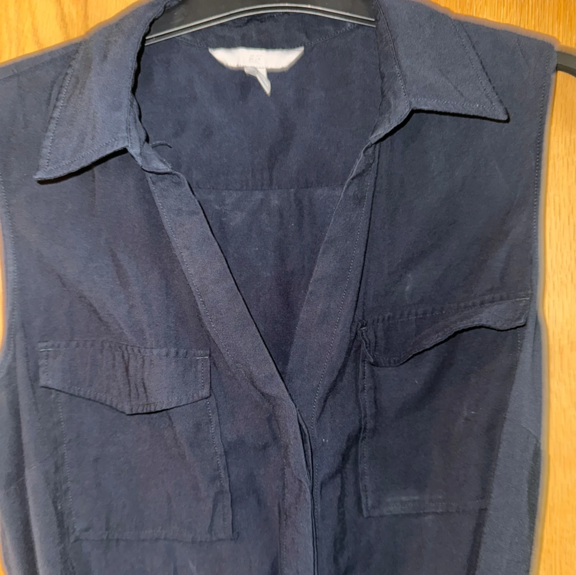 Marinblå klänning  - 91