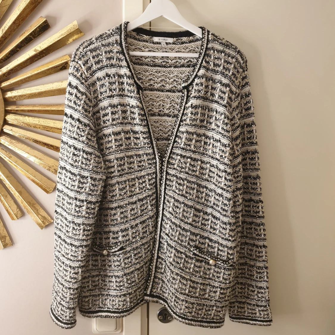 Stickad cardigan