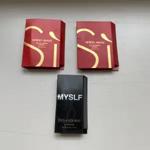 Parfym georgio armani si, yves saint laurent.  1 för 25 alla 3 för 60! 